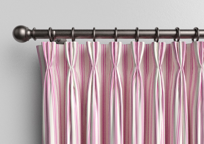 The British Stripe Co. Mary, Notting Hill No.2 - Made to Measure Curtains - Image 11